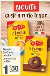 Offerta per Oro Saiwa - Biscotti Le Frolle Panna a 1,5€ in Crai