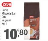 Offerta per Crai - Caffè Miscela Bar In Grani a 10,8€ in Crai