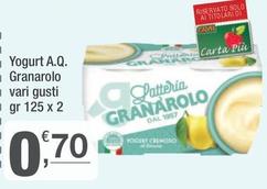 Offerta per Granarolo - Yogurt A.q. a 0,7€ in Crai