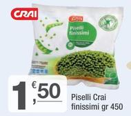 Offerta per Crai - Piselli Finissimi a 1,5€ in Crai