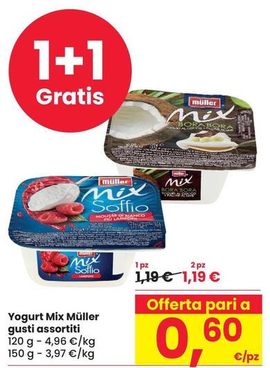 Offerta per Muller - Yogurt Mix a 0,6€ in Despar