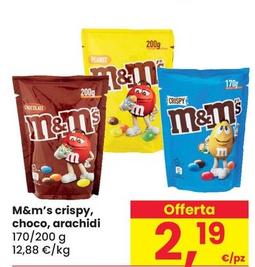 Offerta per M&M's - Crispy a 2,19€ in Despar