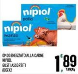 Offerta per Nipiol - Omogeneizzato Alla Carne a 1,89€ in Despar