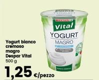 Offerta per Despar - Yogurt Bianco Cremoso Magro Vital a 1,25€ in Despar