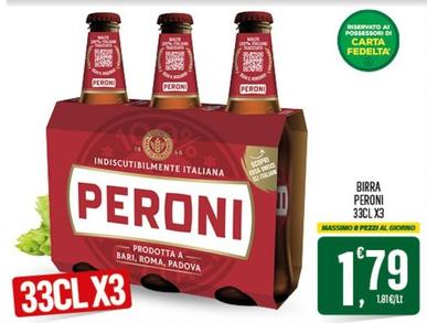 Offerta per Peroni - Birra a 1,79€ in Despar