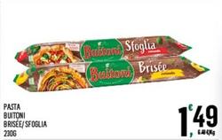 Offerta per Buitoni - Pasta Brisee/ Sfoglia a 1,49€ in Despar