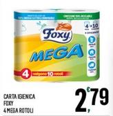 Offerta per Foxy - Carta Igienica Mega Rotoli a 2,79€ in Despar