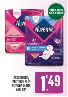 Offerta per Nuvenia - Assorbenti/ Proteggi Slip Ultra a 1,49€ in Despar