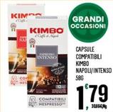 Offerta per Kimbo - Capsule Compatibili Napoli/ Intenso a 1,79€ in Despar