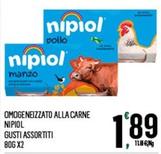 Offerta per Nipiol - Omogeneizzato Alla Carne a 1,89€ in Despar