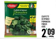 Offerta per Findus - Ciuffetti Di Spinaci Primavera a 2,09€ in Despar