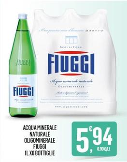 Offerta per Fiuggi - Acqua Minerale Naturale Oligominerale a 5,94€ in Despar