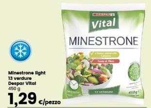 Offerta per Despar - Minestrone Light 13 Verdure Vital a 1,29€ in Despar