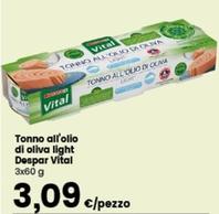 Offerta per Despar - Tonno All'olio Di Oliva Light Vital a 3,09€ in Despar