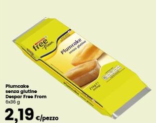 Offerta per Despar - Plumcake Senza Glutine Free From a 2,19€ in Despar