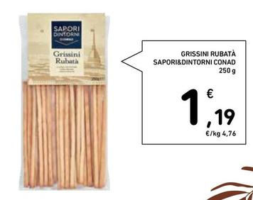 Offerta per Conad - Grissini Rubatà Sapori&Dintorni a 1,19€ in Conad Superstore