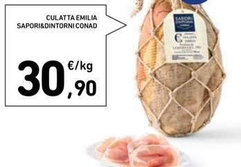 Offerta per Conad - Culatta Emilia Sapori&Dintorni a 30,9€ in Spazio Conad