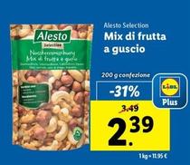 Offerta per Alesto Selection - Mix Di Frutta A Gusci a 2,39€ in Lidl