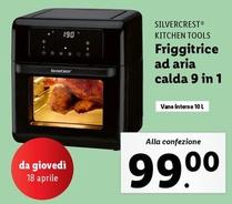 Offerta per Silvercrest Kitchen Tools - Friggitrice Ad Aria Calda 9 In 1 a 99€ in Lidl