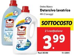 Offerta per Omino Bianco - Detersivo Lavatrice a 3,99€ in Lidl