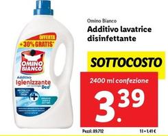 Offerta per Omino Bianco - Additivo Lavatrice Disinfettante a 3,39€ in Lidl