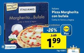 Offerta per Italiamo - Pizza Margherita Con Bufala a 1,99€ in Lidl