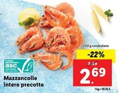 Offerta per Mazzancolle Intere Precotte a 2,69€ in Lidl