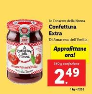 Offerta per Le Conserve Della Nonna - Confettura Extra a 2,49€ in Lidl