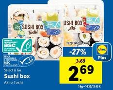 Offerta per Select & Go - Sushi Box a 2,69€ in Lidl