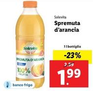 Offerta per Solevita - Spremuta D'Arancia a 1,99€ in Lidl