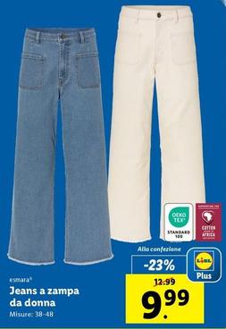 Offerta per Esmara - Jeans A Zampa Da Donna a 9,99€ in Lidl