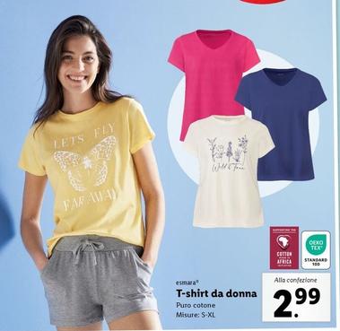 Offerta per Esmara - T-Shirt Da Donna a 2,99€ in Lidl