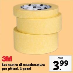 Offerta per 3M -  Set Nastro Di Mascheratura Per Pittori, 3 Pezzi a 3,99€ in Lidl