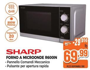 Offerta per Sharp - Forno A Microonde R600IN a 69,99€ in Expert