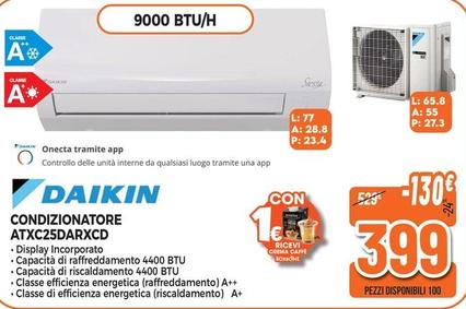 Offerta per Daikin - Condizionatore ATXC25DARXCD  a 399€ in Expert