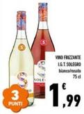Offerta per Solegro - Vino Frizzante I.G.T. a 1,99€ in Conad