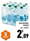 Offerta per Frasassi - Acqua Naturale a 2,09€ in Conad