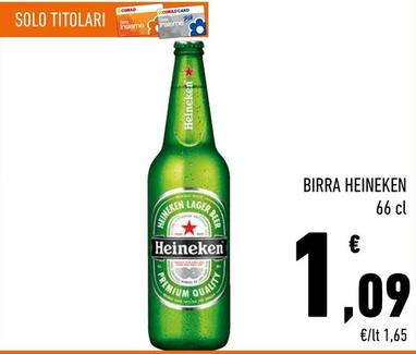 Offerta per Heineken - Birra a 1,09€ in Conad