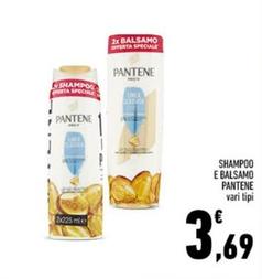 Offerta per Pantene - Shampoo E Balsamo a 3,69€ in Conad Superstore