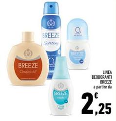 Offerta per Breeze - Linea Deodoranti a 2,25€ in Conad Superstore