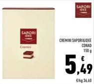 Offerta per Sapori&idee Conad - Cremini a 5,49€ in Conad Superstore