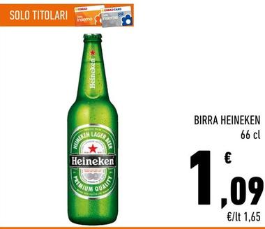 Offerta per Heineken - Birra a 1,09€ in Conad Superstore