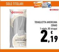 Offerta per Conad - Tovaglietta Americana a 2,19€ in Conad Superstore