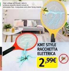 Offerta per Kmt Style Racchetta Elettrica a 2,99€ in Mega