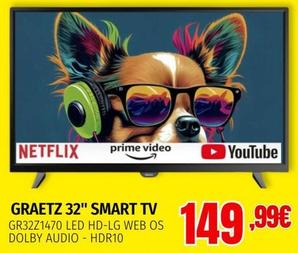 Offerta per Graetz - 32" Smart Tv a 149,99€ in Mega