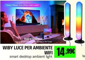 Offerta per Wiby Luce Per Ambiente Wifi a 14,99€ in Mega