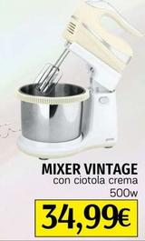 Offerta per Mixer Vintage a 34,99€ in Mega
