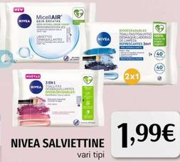 Offerta per Nivea - Salviettine a 1,99€ in Mega