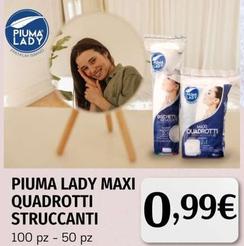 Offerta per Piuma Lady Maxi Quadrotti Struccanti a 0,99€ in Mega