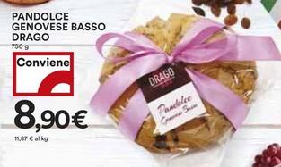 Offerta per Drago - Pandolce Genovese Basso a 8,9€ in Coop